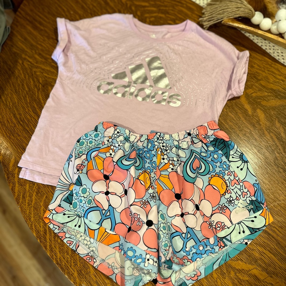 Youth girls Adidas outfit